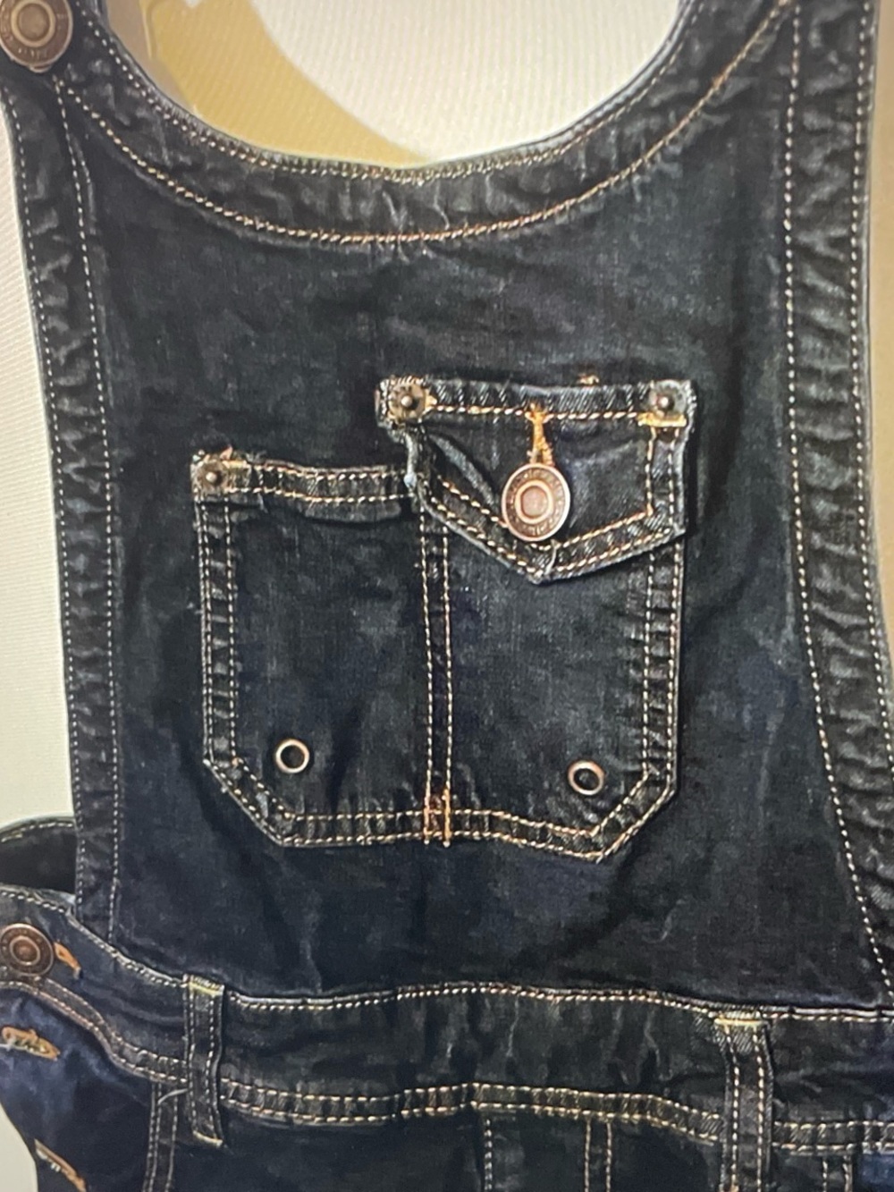 Denim Overalls - Picture 2 of 4